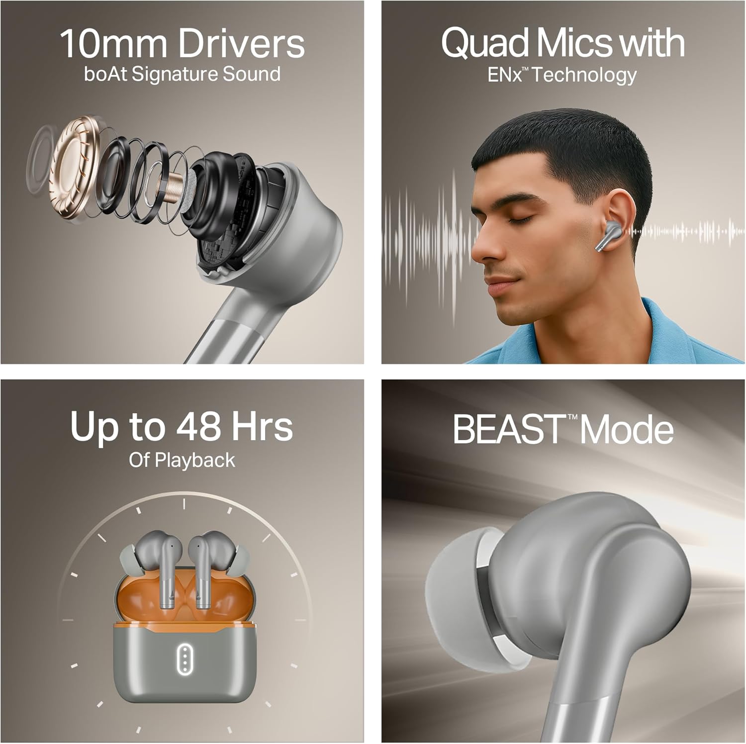 boAt Airdopes 141 Bluetooth Earbuds