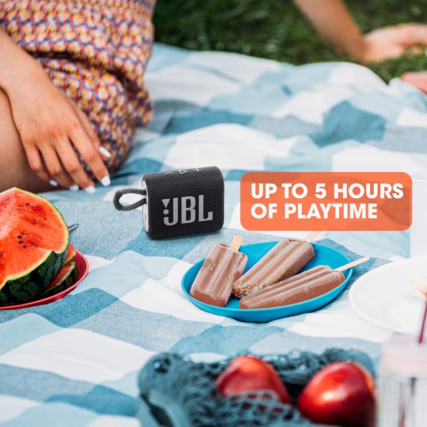 JBL Go 3 Portable Bluetooth Speaker